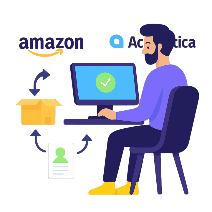Сценарий обмена заказами между Amazon и Acumatica